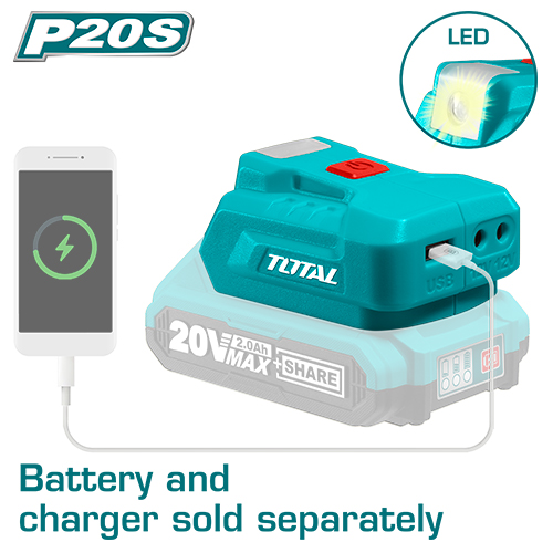 [TUCLI2022] 20V USB-Charger شاحن