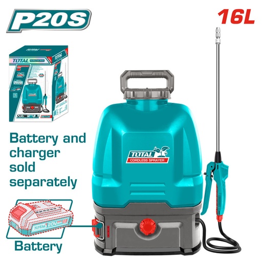 [TSPLI2016] 20VX16L (Tool Only) مرشة ضهر عالبطارية