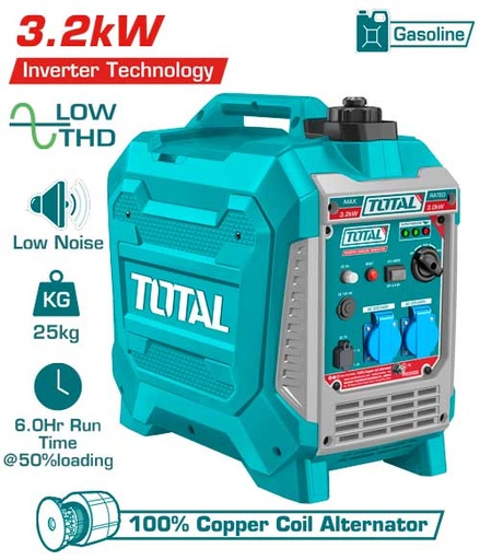 [TP535006] 3.2KW مولد كهرباء انفرتر