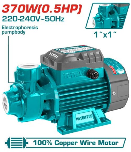 [TWP13706] 370WX35M X0.5HP طرمبة مياه قلب نحاس