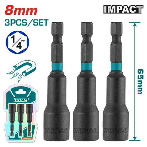 [TAC270831] 3pcs 8mm طقم طربوش مغنطيس