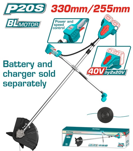 [TSTLI20018] 40Vx4.0Ah Brushless (TOOL ONLY) مكنة قص و تشحيل عالبطارية