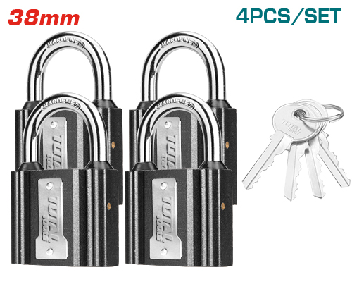 [TLK31T4382] 4PcsX38mm طقم اقفال مفتاح موحد