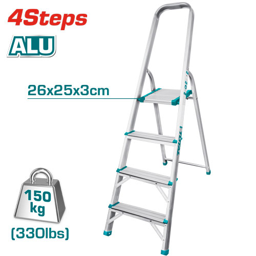 [THLAD06041] 4Steps سلم المنيوم منزلي