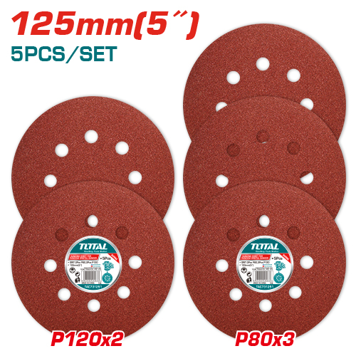 [TAC731251] 5 PCS 125mm ورق حف برم شليخ شلاخ