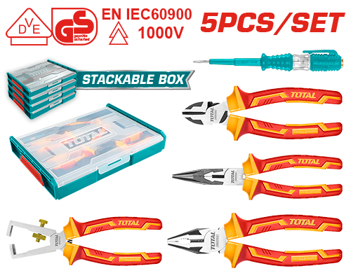 [THKTV02P051] 5 Pcs طقم بانسات معزول علبة تكديس