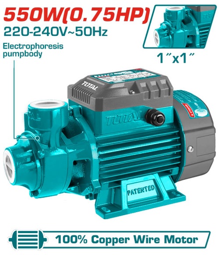 [TWP15506] 550W H:48M  0.75 HP طرمبة مياه