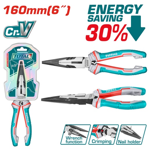 [THT220606S] 6"/160MM بانسة بوز طويل بولاد صناعية