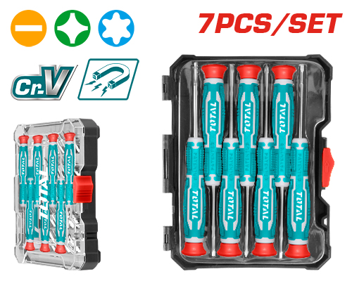 [THT250726] 7PCS طقم مفكات نواعم