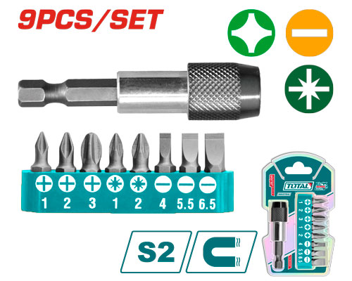 [TACSD3091] 9PCS طقم راس مفك