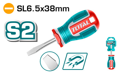 [TSDSL6038] SL6.5X38 mm مفك براغي شق بلبل