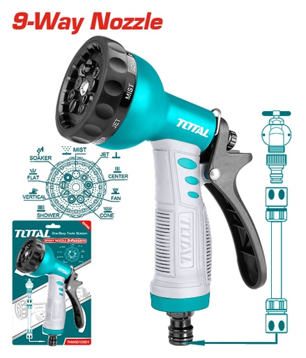 [THWS010901] فرد رش مياه 9 حركات