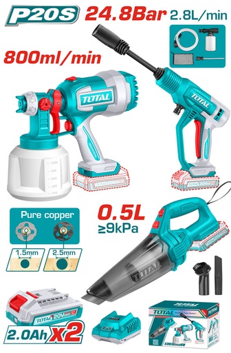 [TOSLI230522] Cordless 3 pcs combo kit