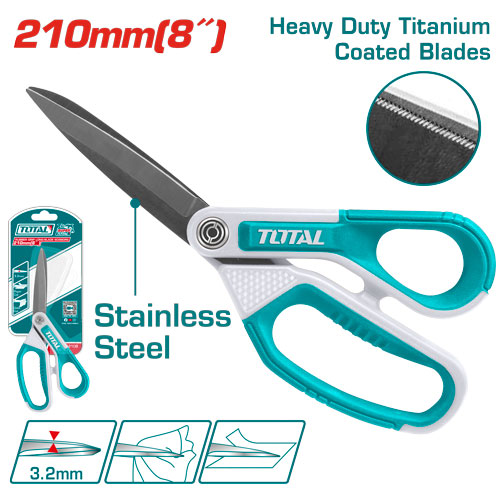 [THSCRS812108] 8"مقص ستانلس صناعي