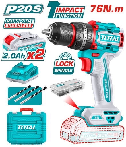 [TIDLI20768] 20VX76N.mX2B Compact  مقدح بطارية صناعي